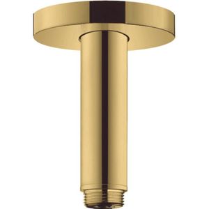 Plafondbevestiging S 100 mm, gepolijst goud