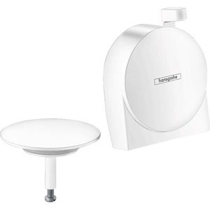 hansgrohe Exafill S afbouwdeel S badvul-, overloop- en afvoergarnituur mat wit, 58117700