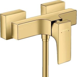 Hansgrohe Metropol douchekraan met koppelingen polished gold 32560990