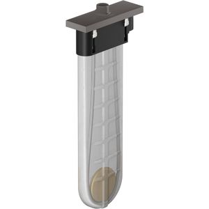 Hansgrohe - sBox Afbouwdeel - Brushed Black Chrome - Innovatief Slangoprolsysteem