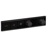 Hansgrohe - RainSelect - Unterputzarmatur für 2 Verbraucher, schwarzmatt 15380670