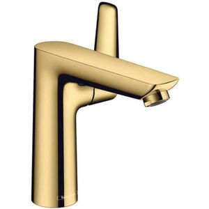 Hansgrohe Talis e 1-gr wastafelmkr 150 trekwaste polished gold optic 71754990