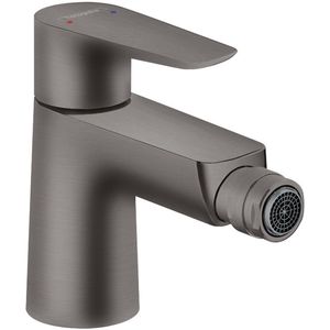 Hansgrohe - Talis E - Bidetmengkraan - Brush Black Chrome - Inclusief Wastegarnituur