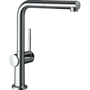 hansgrohe Talis M54 ééngreeps keukenmengkraan 270 met uittrekbare uitloop chroom, 72808000