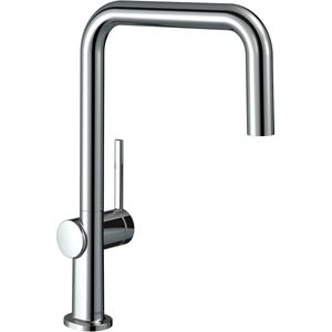 hansgrohe Kraan Metropol eengreeps-wastafelarmatuur, inbouw, wandmontage, met 22,5 cm uitloop, chroom