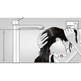 Hansgrohe M54 - Spültischarmatur Talis, Edelstahl 72804800