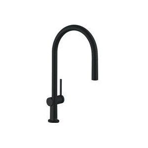 Hansgrohe Talis 1-gr keukenmkr 210 uittrekb uitloop sBox mat zwart 72803670