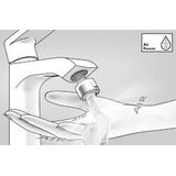 HG Talis M54 Küchenarmatur 210 - 1strahlig, mit ausziehbarem, verchromtem C-Auslauf
