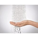 Handdouche rainfinity hansgrohe 130 3jet ecosmart geborsteld zwart chroom