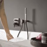 Hansgrohe Rainfinity handdouche staaf 10cm brushed bronze 26866140