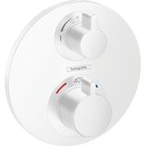 Hansgrohe - Ecostat s - Thermostatarmatur - Unterputz für 2 Verbraucher, weißmatt 15758700