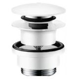 Hansgrohe - Afvoergarnituur Push-Open - Wastafel en Bidetmixer - Mat Wit