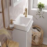 Hansgrohe - AddStoris - Zeeppompje - Brushed Bronze - Glas en Metaal