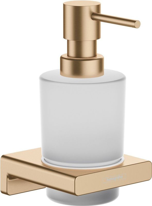 Hansgrohe - AddStoris - Zeeppompje - Brushed Bronze - Glas en Metaal