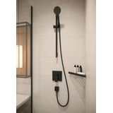 Hansgrohe - AddStoris - Zeepmandje - Mat Zwart - Roestvrij Metaal
