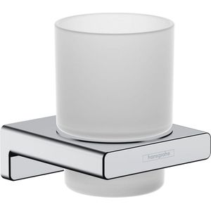 Hansgrohe - AddStoris - Tandenborstelhouder - Chroom - Glas