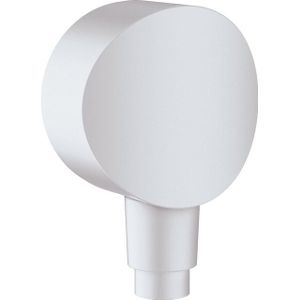 hansgrohe FixFit wandaansluiting S met terugstroombeveiliging en kunststof aansluitbeugel, chroom, 26453700