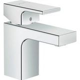 Hansgrohe - Vernis Shape Waschtischmischer 70 mit Zugstange und Ablaufgarnitur aus Metall verchromt 71566000
