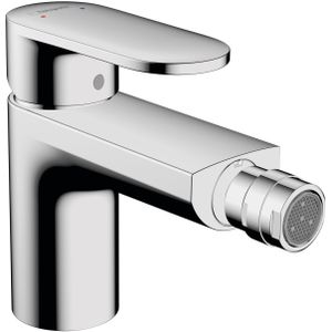 Bidetkraan hansgrohe vernis blend eengreeps met trekwaste chroom