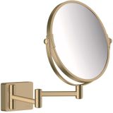 AddStoris - Wand-Kosmetikspiegel, Bronze gebürstet 41791140 - Hansgrohe