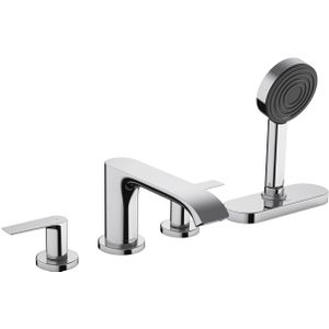 Badrandmengkraan hansgrohe vivenis 4-gats met sbox chroom