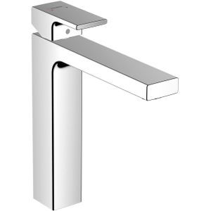 hansgrohe Vernis Shape ééngreeps wastafelmengkraan 230 ’zinc’ zonder afvoer chroom, 71591000