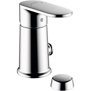 Bidet set hansgrohe vernis blend met verticale douche chroom