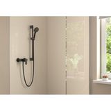 Hansgrohe Vernis douchekraan met hendel mat zwart 71640670