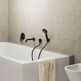 Vernis Blend - Wanneneinlauf, schwarz matt 71420670 - Hansgrohe
