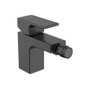 Bidetkraan HansGrohe Vernis Shape Eengreeps Zinc Mat Zwart