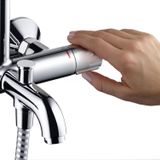 Hansgrohe Vernis Shape - Duschset Showepipe 230 mit Badewannen-Thermostat, verchromt 26284000