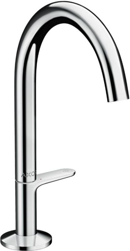 Axor - One - Waschtischarmatur mit Push-Open-Ablaufgarnitur, Chrom 48020000