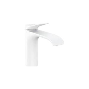hansgrohe Vivenis eengreeps wastafelmengkraan hoog met pop up trekwaste, mat wit