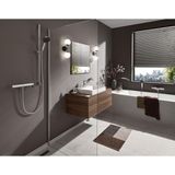 Hansgrohe Vivenis ééngreeps badmengkraan opbouw zwart mat 75420670