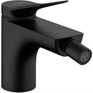 Hansgrohe Vivenis Bidetkraan Met Waste Mat Zwart 75200670