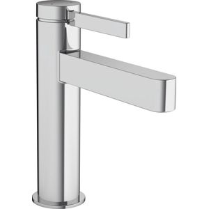 Hansgrohe Finoris - Waschtisch Einhebelmischer 110, mit Ablaufgarnitur Push-Open, EcoSmart, verchromt 76023000