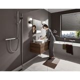 Hansgrohe Vivenis ééngreeps badmengkraan opbouw wit mat 75420700