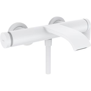 Hansgrohe Vivenis ééngreeps badmengkraan opbouw wit mat 75420700