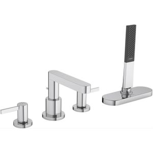 Badrandmengkraan Finoris HansGrohe 4-Gats Met SBox Chroom