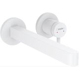 Hansgrohe - Finoris - Waschtisch Einhebelmischer-Unterputz, 2-Loch Installation, EcoSmart, weiß matt 76050700