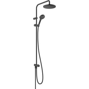 Showerpipe HansGrohe Vernis Blend 200 1 Jet Reno EcoSmart Mat Zwart
