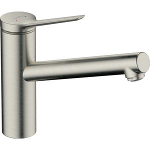 Hansgrohe Zesis eengreeps keukenmengkraan 1jet rvs look