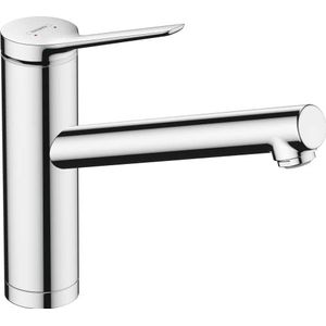 hansgrohe Zesis M33, voorvenster keukenkraan met uitloop hoogte 160 mm, 150° draaibaar, 1 straalsoort, chroom