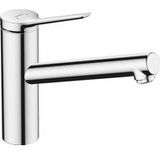 hansgrohe Zesis M33 Keukenkraan met uitloop hoogte 150 mm, waterbesparend, draaibaar, 1 straalsoort, chroom