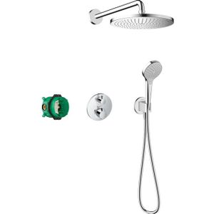 hansgrohe Croma 280 1jet inbouw doucheset met Ecostat S chroom
