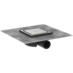 Hansgrohe RainDrain Spot - Doucheput met rooster 15x15 cm, geborsteld rvs 56055800