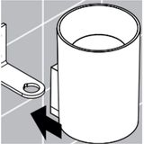 WallStoris Toilettenbürstenhalter, 27927700 - Hansgrohe