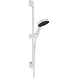 Hansgrohe Pulsify Select - Doucheset met handdouche, 3jet, douchestang 67 cm en doucheslang, mat wit 24160700