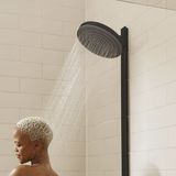 Hansgrohe Pulsify S - Duschset 260 mit Thermostat ShowerTablet Select 400, 2 Strahlen, Schwarz matt 24240670