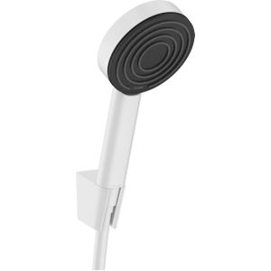 Hansgrohe Pulsify S - Doucheset met handdouche, 1jet, handdouchehouder en doucheslang 125 cm, mat wit 24301700